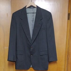 Charcoal Men's Blazer And Pant Set